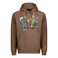 Chestnut respiratory therapist mardi gras Premium Hoodie - CowGirlArtShop