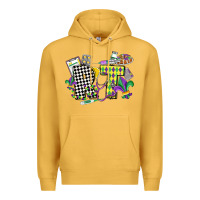 Mustard respiratory therapist mardi gras Premium Hoodie - CowGirlArtShop