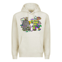 Oatmeal Heather respiratory therapist mardi gras Premium Hoodie - CowGirlArtShop