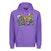 Purple respiratory therapist mardi gras Premium Hoodie - CowGirlArtShop