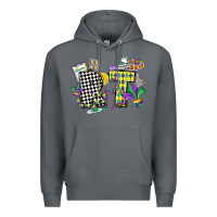 Rock respiratory therapist mardi gras Premium Hoodie - CowGirlArtShop