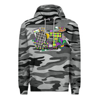Slate Camo respiratory therapist mardi gras Premium Hoodie - CowGirlArtShop
