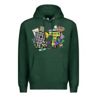 Sports Green respiratory therapist mardi gras Premium Hoodie - CowGirlArtShop