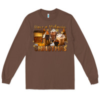 Chestnut have a melanin christmas coffee cups Long Sleeve Tee - MaliasSmallBusiness