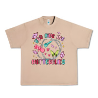 Burro you give me butterflies Urban Heavy Tee - MaliasSmallBusiness