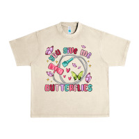 Sandshell you give me butterflies Urban Heavy Tee - MaliasSmallBusiness