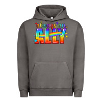 Pigment Tornado Always An Ally Pride LGBTQ Urban Hoodie - BundleAndBundleShop