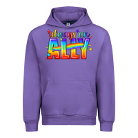 Tulip Always An Ally Pride LGBTQ Urban Hoodie - BundleAndBundleShop
