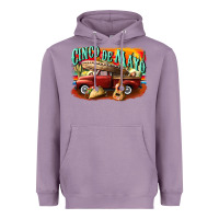 Lavender cinco de mayo truck Heavyweight Hoodie - CowGirlArtShop