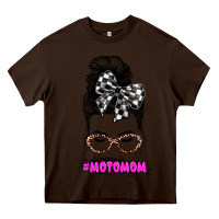 Chocolate Brown motomom Heavy Core Tee - JahusDesignShop