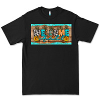 Black Welcome Fall Premium Tee - Artiststas