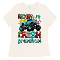 Bone ready to school crush preschool Ladies Tee - AdoDesignShop