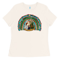Bone holy family rainbow Ladies Tee - RanaPortraitStore