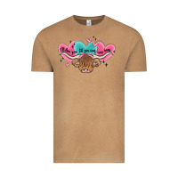 Vintage Camel western cow and heart Vintage Tee - MaliasSmallBusiness