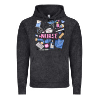 Vintage Black can't talk right now doing nurse stuff Vintage Hoodie - MaliasSmallBusiness