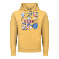 Vintage Mustard can't talk right now doing nurse stuff Vintage Hoodie - MaliasSmallBusiness
