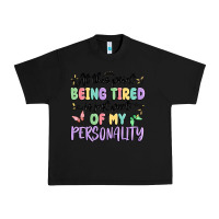 Black at this point being tired is just part of my perso Urban Heavy Tee - MaliasSmallBusiness