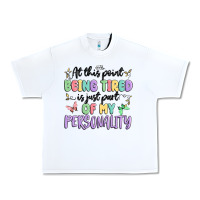 White at this point being tired is just part of my perso Urban Heavy Tee - MaliasSmallBusiness