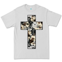 Dove Grey cowhide cross Premium Tee - JahusDesignShop