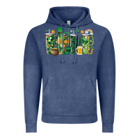 Vintage Denim st.patricks stanley Vintage Hoodie - MaliasSmallBusiness