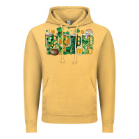 Vintage Mustard st.patricks stanley Vintage Hoodie - MaliasSmallBusiness