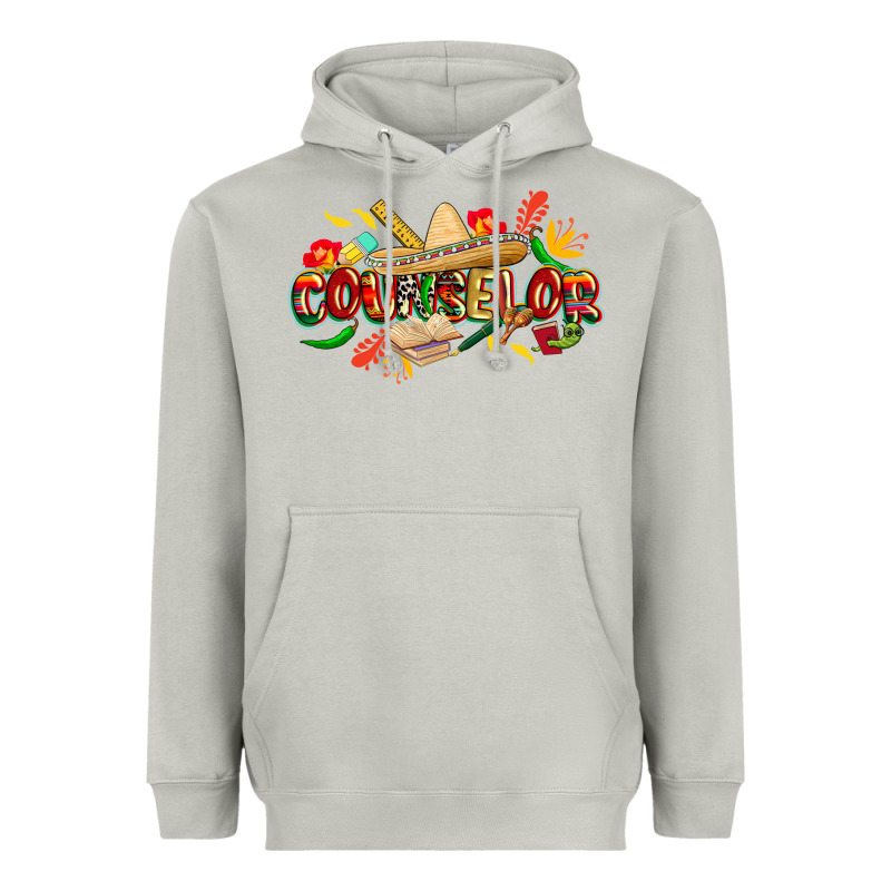 Cinco De Mayo Counselor Heavyweight Hoodie by CowGirlArtShop | Teevron