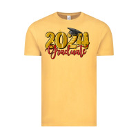 Vintage Mustard 2024 graduate Vintage Tee - MaliasSmallBusiness