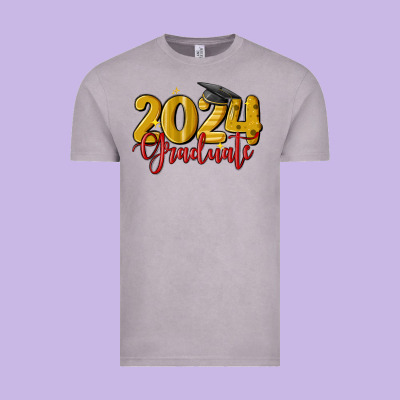 2024 Graduate Vintage Tee Designed By Maliassmallbusiness