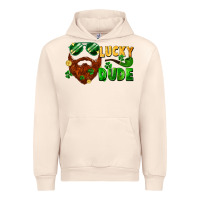 Sandshell lucky dude saint patrick's bearded man Urban Hoodie - FaDigitalArtStudio