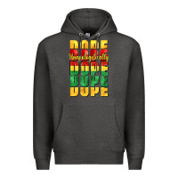 Charcoal Heather unapologetically dope cowgirl Premium Hoodie - CowGirlArtShop