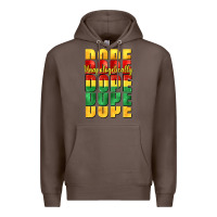 Coffee unapologetically dope cowgirl Premium Hoodie - CowGirlArtShop