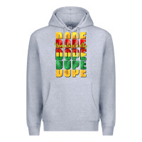 Heather Grey unapologetically dope cowgirl Premium Hoodie - CowGirlArtShop
