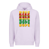 Lilac unapologetically dope cowgirl Premium Hoodie - CowGirlArtShop