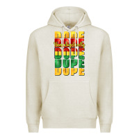 Oatmeal Heather unapologetically dope cowgirl Premium Hoodie - CowGirlArtShop
