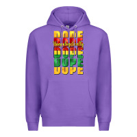 Purple unapologetically dope cowgirl Premium Hoodie - CowGirlArtShop