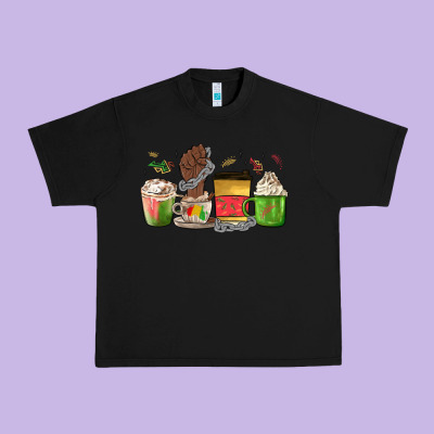 Juneteenth Coffee Cups Urban Heavy Tee Designed By Maliassmallbusiness