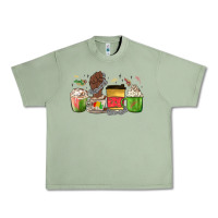 Oil Green juneteenth coffee cups Urban Heavy Tee - MaliasSmallBusiness