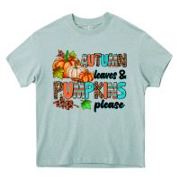 Arona autumn leaves pumpkin please Heavy Core Tee - AdoDesignShop