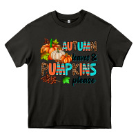 Asphalt autumn leaves pumpkin please Heavy Core Tee - AdoDesignShop