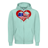 Seafoam Play Zipper Hoodie - Bettercallsaul