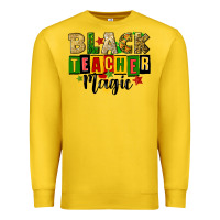 Lemon black teacher magic juneteenth Premium Sweatshirt - CowGirlArtShop