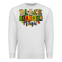 Oatmeal Heather black teacher magic juneteenth Premium Sweatshirt - CowGirlArtShop