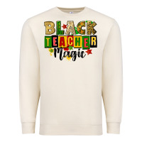 Sandshell black teacher magic juneteenth Premium Sweatshirt - CowGirlArtShop