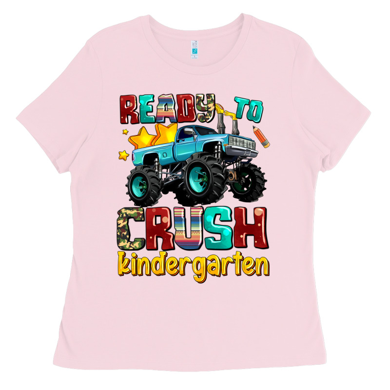Ready To School Crush Kindergarten Ladies Tee by AdoDesignShop | Teevron