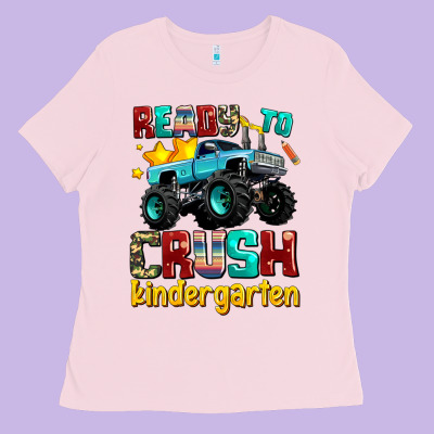 Ready To School Crush Kindergarten Ladies Tee Designed By Adodesignshop