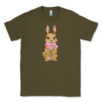 Army Green Easter rabbit Classic Tee - NancyCooperArtShop