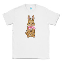 White Easter rabbit Classic Tee - NancyCooperArtShop