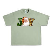 Oil Green Christmas santa clause joy Urban Heavy Tee - AdoDesignShop