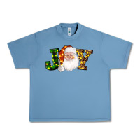 Pebble Blue Christmas santa clause joy Urban Heavy Tee - AdoDesignShop