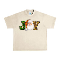 Sandshell Christmas santa clause joy Urban Heavy Tee - AdoDesignShop